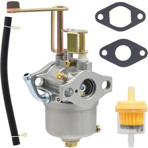 FitBest A100626 Carburetor with Fuel Filter for Powermate 79CC 9" 3.5 FT-LBS 4-Cycle Lawn Edger & Generator Fits PWLE0799/PWLE0799F2N/P-WLE-0799-F2N/Champion 80cc Engines