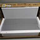 Tangkula Bathroom Medicine Cabinet with Mirror, Wall Mounted Wooden Hanging Organizer with Doors and Shelves, Bathroom Wall Mirror Cabinet (Mirror Doors, Gray) (Grey)