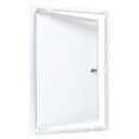 12" x 20" Lockable White Metal Access Panel. Service Shaft Door Panel with Key. Plumbing, Electricity, Heating, Alarm Wall Access Panel for Drywall. Bathroom Services Access Hole Cover.