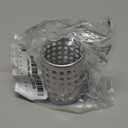 PATIKIL Gutter Guard Filter 2.56"-2.1"(65mm to 53.5mm), PVC Termination Cap Mesh Screen Roof Vent Cover Stainless Steel Conical Exhaust Pipe Cover Downspout Guard Filter for Downspout