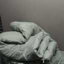 Bedsure Comforter Duvet Insert - Quilted Comforters Cal King Size, All Season Duvet, GentleSoft Down Alternative Bedding, with 8 Tabs, Gifts for Women/Men, Sage Green, California King 96 X 102 Inches