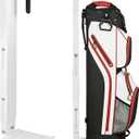 Wall Mount Golf Bag Storage Stand for Garage Golf Bag Holder, 
Product Dimensions	1.5"D x 6.6"W x 38"H