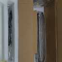 Modern K9 Crystal Kitchen Island Pendant Light,14.95'' Black Long Crystal Pendant Light,1 Light Indoor Crystal Pendant Light, for Kitchen Dining Bathroom Bedroom,Included 2 Bulb