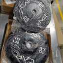 CAP Barbell 100 LB Economy Olympic Bumper Plate Set with Color Logo | Black