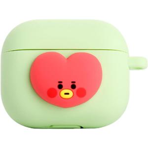 BT21 Pastel Silicon Case for AirPods 3, Wireless Charging [Official Merchandise] [7FLAVORS] (TATA)