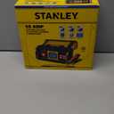 STANLEY BC40BS 15 Amp Battery Charger for Lithium or Lead Acid Batteries with 40 Amp Engine Start, Voltage and Alternator Check