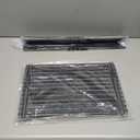 QuliMetal 22.5" Flavorizer Bars & 17.5" Grill Grates for Weber Spirit 300 Series and GS4 Spirit II 300 Series(Side Knobs),Spirit 700,Genesis Silver Gold Platinum B/C Replacement, Weber 900, 7537 7525