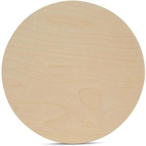 Wood Circles 20 inch, 1/4 Inch Thick, Birch Plywood Discs, Pack of 1 Unfinished Wood Circles for Crafts, Wood Rounds by Woodpeckers