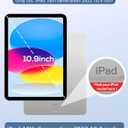 2 Pack Screen Protector for iPad 11th A16 2025 [11 Inch],iPad 10th Generation [10.9 inch] 2022,9H Hardness Tempered Glass Film for iPad 11/10th,Case Friendly,Touch Sensitive,Anti-ScratchClear (HD)