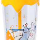 Silver Buffalo Disney Pixar Ratatouille Remy, Plastic Drip Tumbler, 26oz Includes Lid and Straw, 0.77 Liters, Ratatouille