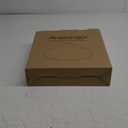 19 Inch Wide Squirrel Baffle for Bird Feeder Pole, Outside Pole Mount Stopper & Bird House Guard for Outdoor Shepherds Hook, Beige, 1 Pack