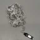 65FT 640 LED Icicle Christmas Lights - Plug in Waterproof String Lights for Outside with 120 Drops & 8 Modes, Twinkle Curtain Lights for Holiday, Wedding, Party, Home, Garden, Patio Decor (Multicolor)