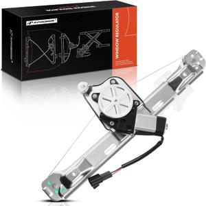 A-Premium Power Electric Window Regulator with Motor Compatible with Chevrolet Malibu 2004-2005 Rear Left Driver Side