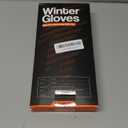 rivmount Winter Waterproof Ski Snow Warm Gloves for Women Men, Windproof Cold Weather Thermal with Touchscreen Fingers, for Running Driving Cycling Hiking Biking Outdoor Sports Daily Work (Large, Black)