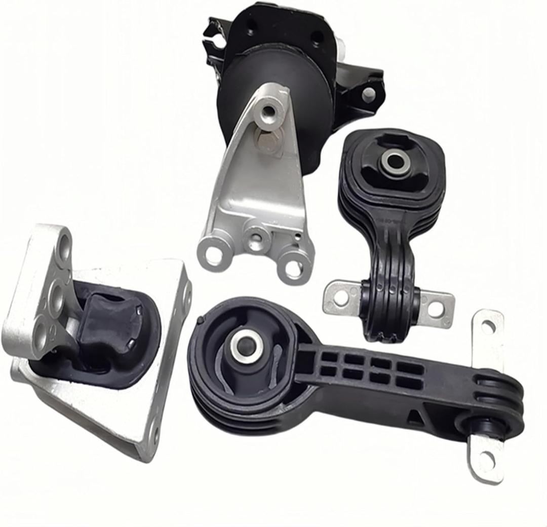 Engine Motor and Trans Mount 4 pcs Compatible with 2006 2007 2008 2009 2010 2011 Civic 1.8L Replacement for A4546 A4530 A4534 A4543