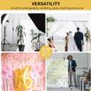 Pro Stainless Steel Telescopic Backdrop Crossbar Max Length 10 ft/3m Adjustable Background Support Cross Arm, Backdrop Pole for C Stand