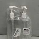 BRIGHTFROM Empty Shampoo Pump Bottles, 32 OZ / 1 Liter, BPA-Free Cylinder Containers, Household & Commercial Use, 2 Pack - Leak Proof