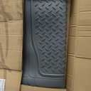 Motor Trend FlexTough Performance All Weather Rubber Car Floor Mats with Cargo Liner Full Set Front & Rear Odorless Floor Mats for Cars Truck SUV, BPA-Free Automotive Floor Mats (Gray)