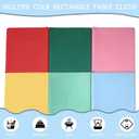 Table Cloths Disposable 6 Pack Light Blue, 108x54 Inch Blue Plastic Tablecloth Waterproof Rectangle Table Covers for Wedding, Birthday, Bridal Shower, Graduation, Prom, Disco & Party Supplies