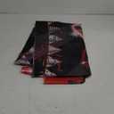 2025 Graduation Party Plastic Backdrop - 65" x 32.7" Congrats Grad Banner in Red, Large Class of 2025 Decorations, Photography & Grad Party Supplies