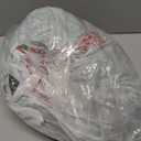 Winlyn 5.9' Long Faux Silver Dollar Eucalyptus Leaves Greenery Artificial Garland in Grey Green for Wedding Arch Swag Backdrop Doorways Table Runner Indoor Outdoor