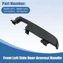 88981547 Front-Left Driver Side Armrest Compatible with Chevy Suburban, Tahoe, Avalanche 1999-2006, Compatible with GMC Yukon 1999-2006# 88981548, 15703701,15703702