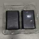 2Pack 100W USB C Wall Charger Block, 3-Port USB C Charging Adapter,Multi Super Fast Charging Power Plug Cube for MacBook Pro/Air,i-Pad Pro,i-Phone 17/16/15, Galaxy S25,and More-Black