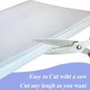 Ceramic Fiber Paper for Kiln Stove Furnace Glass Fusing, 24" x 33" x 0.08" Thick High Temperature Insulation Gasket or Liner, Easy to Cut / White-3 Pcs