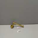 JQK Bath Towel Bar Brushed Gold, 18 Inch 304 Stainless Steel Thicken 0.8mm Towel Rack Bathroom, Towel Holder Wall Mount, Total Length 20.47 Inch TB110L18-BG