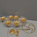 Baluue Vintage Lotus Candle Holder 9.05 Inch Metal Butter Lamp Base Buddha Candle Stand for Temple Meditation Home Decor Table Centerpiece