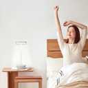 Tpczqj LED Cordless Table Lamp Rechargeable-Portable Battery Operated Lamps, 3 Color Touch Dimming Waterproof Light for Patio/Restaurant/Dining/Outdoor (White2)