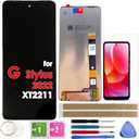 LCD Screen Replacement Touch Display Digitizer Assembly for Motorola Moto G Stylus 2022 XT2211 XT2211-1 XT2211DL 6.8" (Not Fit G Stylus 2020/2021)