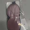 MABAO Weighted Eye Mask for Sleeping, Blackout 3D Contoured Sleep Mask with Adjustable Strap for Women Men, Memory Foam Gentle Pressure Relief Comfort Eye Cover Blindfold for Insomnia & Travel - Brown