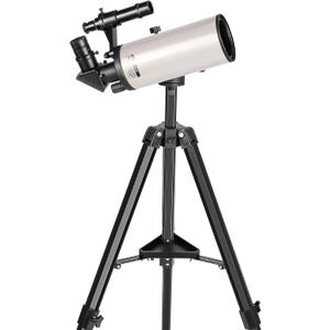 Maksutov-Cassegrain Telescope, Mak70 Telescopes for Adults Kids 1000mm Focal Length 70mm Objective Lens, Beginners Astronomy Telescope with Slow Motion Gimbal Tripod (Grey)