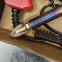 RX WELD Plastic Welder, 2 in 1 Welding Kit Repair Welder Kit 1000PCS Hot Stapler for Car Bumper Cracks, Kayaks, Plastic Toys, Patent Number D1052628 (Red)