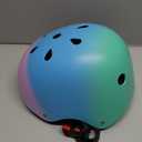 Kids Bike Helmet, Adjustable and Multi-Sport, from Toddler to Youth, 3 Sizes (Large: 22.4" - 24.0", Pink Blue Green)