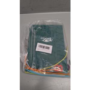 2 Sensory Boards, Alphabet Puzzle, Colorful Strings