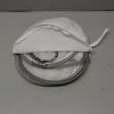 Beberoad Love Portable Playard Cover – Breathable Mosquito Net with 2-Way Zipper for Travel Cribs & Playpens (White)