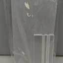 Acrylic Ticket Stub Holder with Base 4x9 Inch Clear Ticket Stub Display Ticket Stub Organizer Double-Sided Ticket Protector Paper Currency Holder for Display and Protect Movie Concert Show Play Ticket