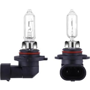 NEWBROWN 9005 Headlight Bulbs 200% brightness 4300K White 12V/60W HB3 9005 Bulb Halogen Long Life Replacement P20D (9005/HB3, 2 Pack)