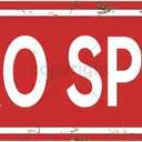 NEURO SPICY ST MENTAL STATE Metal Tin Street Sign Bar Cafe Garage Cave Home Room Wall Bathroom Farmhouse Garden Porch Patio Decor, 16 x 4 Inch