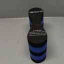 Sporti Pull Buoy for Women & Men or Beginners, EVA 5-Layer Pull Buoy Leg Float, Swimmer Accessories, Pool Training Aid (Black/Blue)