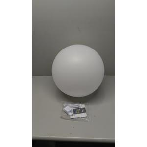 LOFTEK Floating Pool Light - 16-inch Large Ball Lamp with Remote - 4 Modes & 16 RGB Colorful - Waterproof & Rechargeable Globe Floor Lamp for Pool Party, Gaming Room, Garden, 1-Pack