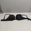 Smart & Sexy Women's Push-Up Bra  Comfortable Cotton and Spandex Fabric for Everyday Wear (36D, Black Hue (Silky Micro))