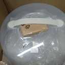 Amazon Basics Cake Carrier with Handle and Locking Lid, Round, Fits 11.8 in. Cake, BPA-Free, Refrigerator and Dishwasher-Safe Cake Box, 13.8 x 13.8 x 8.0 in.