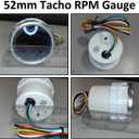 ESUPPORT Car 2" 52mm Tacho Gauge Meter Kit RPM Automotive