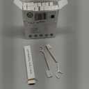 Travel Toothbrush Dental Floss Picks - 4 in 1 Biodegradable Disposable Toothbrushes with Tongue Scraper, Eco-Friendly Individually Wrapped Toothbrush for Adult Kids Travel Oral Care, 40 Pack (White)