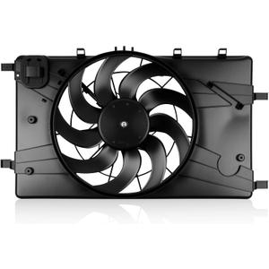 620-658 Radiator Cooling Fan Fit for Buick Verano 2.4L 2012, for Chevrolet Cruze 1.4L/1.8L 2011-2016, for Chevrolet Cruze 2.0L 2014-2015 Replacement Radiator Fan Assembly 13335183 GM3115243
