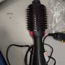 REVLON One-Step Volumizer Hair Dryer and Styler Easy Salon-Style Blowouts Less Frizz, More Shine, and Reduced Heat Damage, for All Hair Types and Lengths (Black)