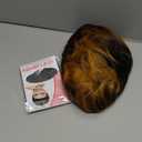 BeiSD Short Black Wig with Mixed Brown Bangs Natural Short Haircuts for Women Synthetic Short Wigs for Black Women (7318)